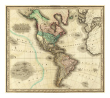 America, c.1823 Prints by Henry S. Tanner