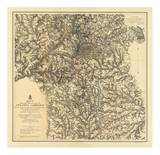 Civil War Military Operations of the Atlanta Campaign, c.1877 Posters