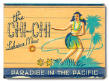 The Chi-Chi Wood Sign