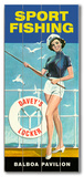 Sport Fishing Wood Sign