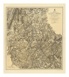 Civil War Military Operations of the Atlanta Campaign, c.1877 Print