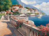 Lago di Como I Affiches par T. C. Chiu