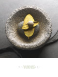 Stone on Leaves Prints by Glen & Gayle Wans