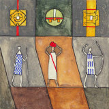 The Meeting I Posters par Jerome Obote
