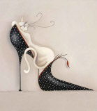 The Purrrfect Fit I Prints by Marilyn Robertson