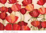 Poppy Field II Prints by Robert Charon