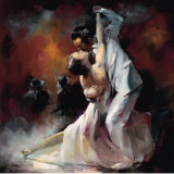 Tango Argentino I Kunstdruck von Willem Haenraets