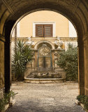 Courtyard Clock Posters by Kenneth Gregg