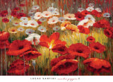Meadow Poppies II Plakater af Lucas Santini Meadow Poppies II Plakater af Lucas Santini