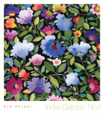India Garden Textile I Prints by Kim Parker