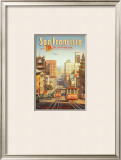 The Lindbergh Line, San Francisco, California Prints by Kerne Erickson