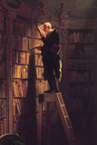 Carl Spitzweg - The Bookworm - Giclee Baskı Carl Spitzweg - The Bookworm - Giclee Baskı