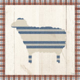Americana Sheep Posters by Sarah Adams