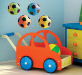 Pop Art Soccer Wall Decal