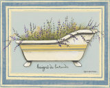 Baigne de Lavande Posters by Lynne Andrews