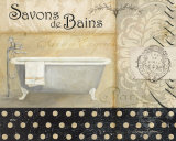 Savons de Bains II Pósters por Avery Tillmon