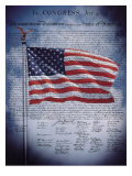Declaración de la independencia, 4 de julio de 1776 por John Trumbull Lámina giclée Declaración de la independencia, 4 de julio de 1776 por John Trumbull Lámina giclée