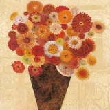 Bold Bouquet I Posters af Kristy Goggio