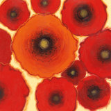 One Orange Poster by Shirley Novak