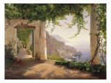 Amalfi Cappuccini Giclee Print by Carl Frederic Aagaard