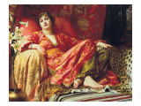 Leila, 1892 Giclee Print by Frank Bernard Dicksee