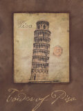 Tower of Pisa Posters par Stephanie Marrott