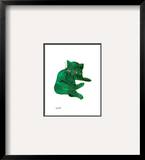 Green Cat, c.1956 Poster by Andy Warhol