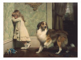 Compassion Reproduction procédé giclée par Charles Burton Barber