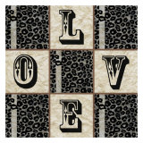 Building Blocks of Love Plakat av Nick Biscardi