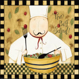 Kitchen Favorites: The Big Salad Affiches par Dan Dipaolo