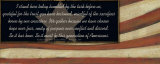 Flag and Obama Inaugural Address II Prints by Grace Pullen
