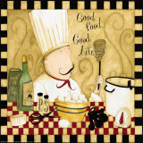 Kitchen Favorites: Good Food Poster by Dan Dipaolo