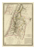 Palestine sous la Domination Romaine, c.1828 Posters av Adrien Hubert Brue
