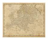 Europe, c.1812 Posters par Aaron Arrowsmith