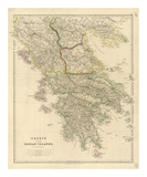 Greece, Ionian Islands, c.1832 Print by John Arrowsmith