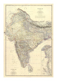 Composite: India, c.1861 Prints by Alexander Keith Johnston