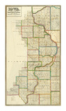Iowa, c.1838 Poster by L. Judson