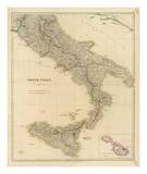 Southern Italy, c.1832 Posters by John Arrowsmith