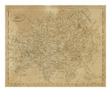 Asia, c.1812 Poster by Aaron Arrowsmith