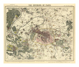 Environs Paris, c.1883 Kunstdrucke