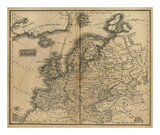 Europe, c.1825 Posters by Mathew Carey