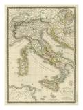 Italie Ancienne, c.1828 Posters av Adrien Hubert Brue