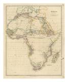 Africa, c.1834 Pósters por John Arrowsmith Africa, c.1834 Pósters por John Arrowsmith