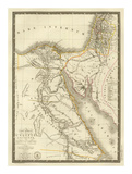 Egypte Ancienne, Palestine, Arabie Petree, c.1822 Art by Adrien Hubert Brue