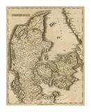 Denmark, c.1812 Posters par Aaron Arrowsmith