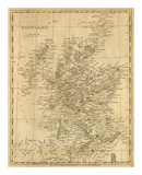 Scotland, c.1812 Poster par Aaron Arrowsmith