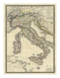 Italie Moderne, c.1828 Prints by Adrien Hubert Brue