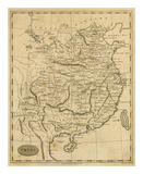China, c.1812 Posters par Aaron Arrowsmith