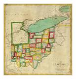 State of Ohio, c.1827 Posters by Robert Desilver