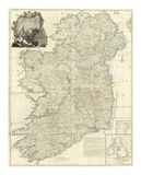 Composite: Ireland, c.1790 Posters by John Rocque